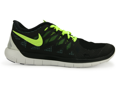 Nike Men's Free 5.0 Running Shoes Black/Volt Dark/Magnet Gray