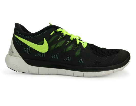 Nike Men's Free 5.0 Running Shoes Black/Volt Dark/Magnet Gray