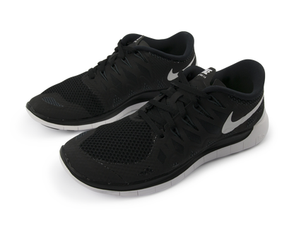 Nike Men's Free 5.0 Running Shoes Black/White/Anthracite
