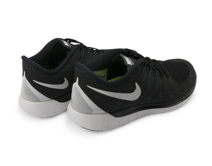 Nike Men's Free 5.0 Running Shoes Black/White/Anthracite