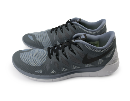 Nike Men's Free 5.0  Running Shoes Cool Blue/Black/Wolf Grey