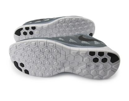 Nike Men's Free 5.0  Running Shoes Cool Blue/Black/Wolf Grey