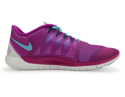 Nike Women's Free 5.0 Running Shoes Fuchsia Flash/Clearwater