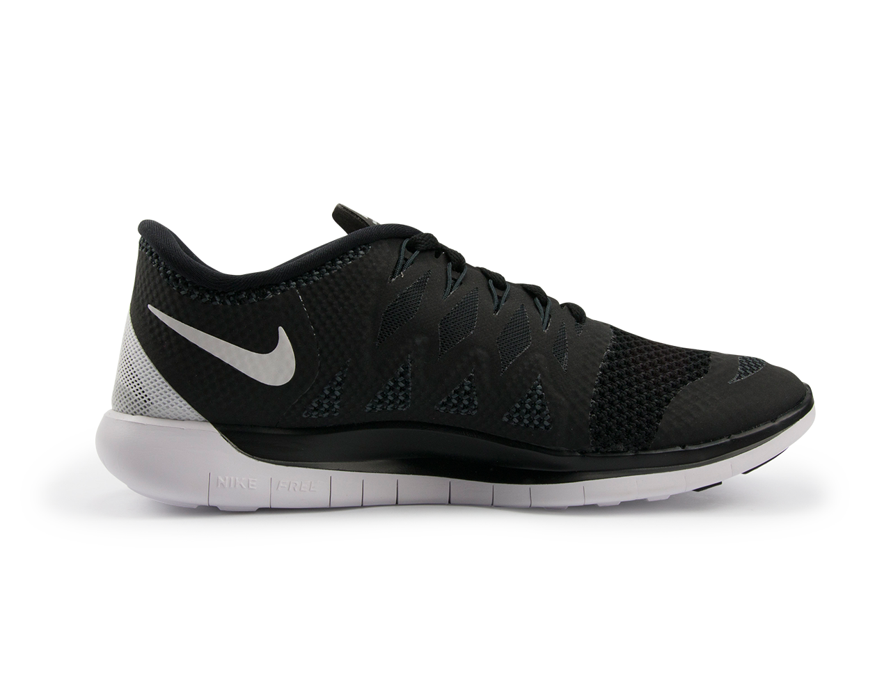 Nike Kids Free 5.0 Running Shoes Black/White/Anthracite