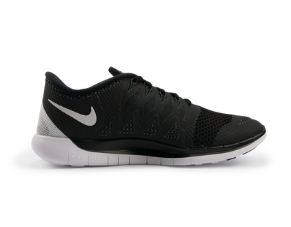 Nike Kids Free 5.0 Running Shoes Black/White/Anthracite