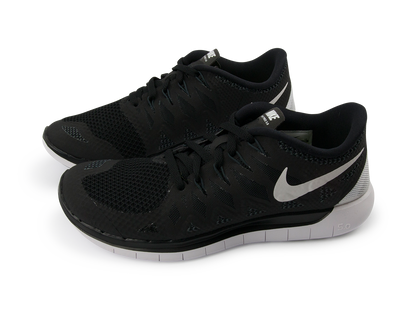 Nike Kids Free 5.0 Running Shoes Black/White/Anthracite