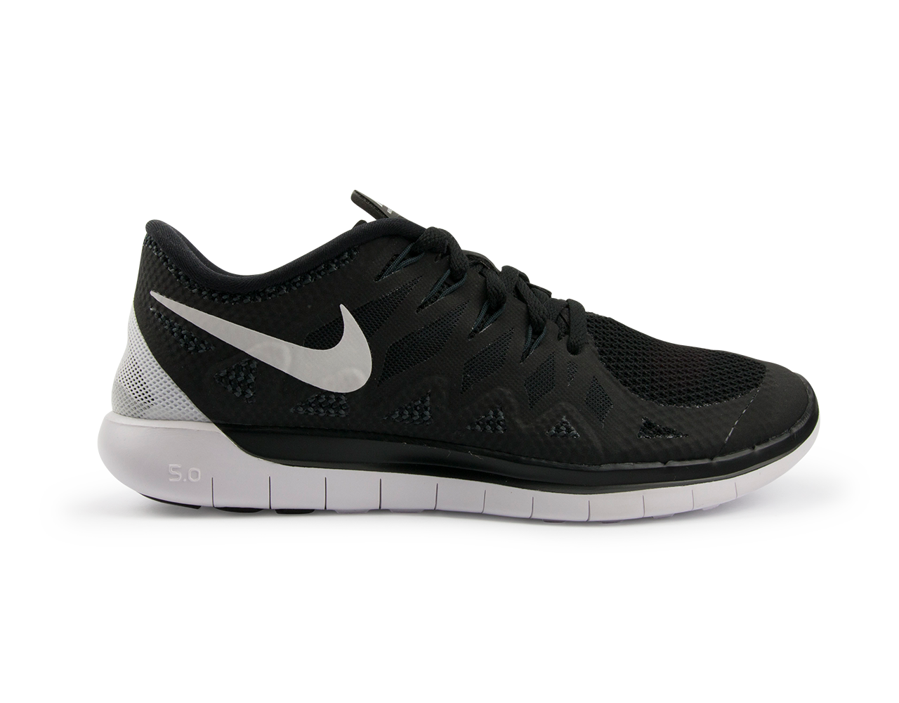 Nike Kids Free 5.0 Running Shoes Black/White/Anthracite