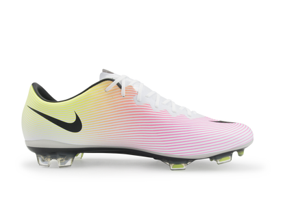 Nike Men's Mercurial Vapor X FG White/Black/Volt