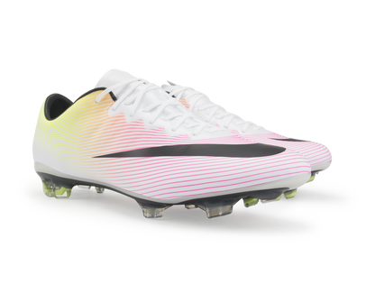 Nike Men's Mercurial Vapor X FG White/Black/Volt