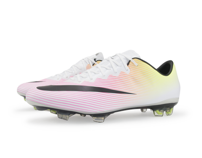 Nike Men's Mercurial Vapor X FG White/Black/Volt