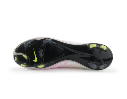 Nike Men's Mercurial Vapor X FG White/Black/Volt