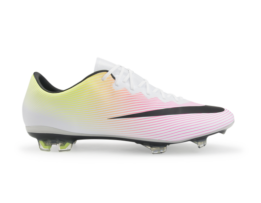 Nike Men's Mercurial Vapor X FG White/Black/Volt