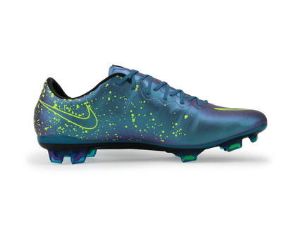 Nike Men's Mercurial Vapor X FG Squadorn Blue/Black/Volt