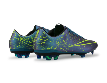 Nike Men's Mercurial Vapor X FG Squadorn Blue/Black/Volt