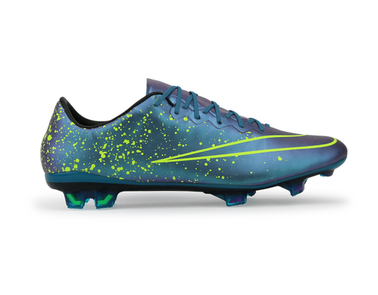 Nike Men's Mercurial Vapor X FG Squadorn Blue/Black/Volt