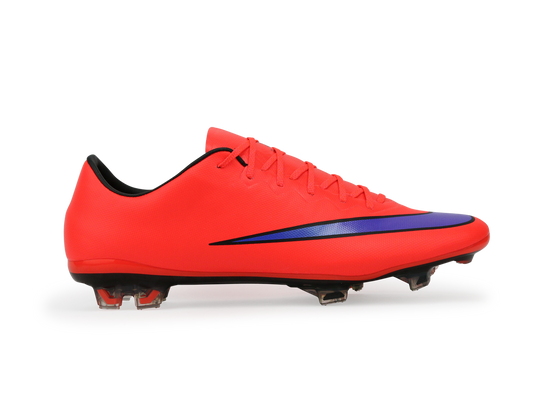 Nike Men's Mercurial Vapor X FG Bright Crimson/Violet/Black