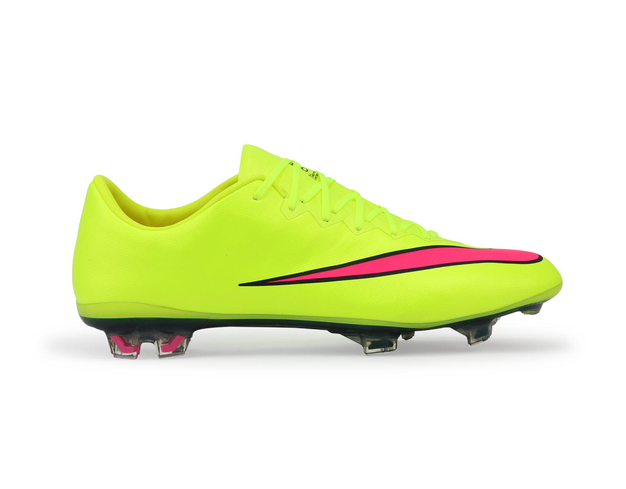 Nike Men's Mercurial Vapor X FG Volt/Hyper Pink/Black Volt