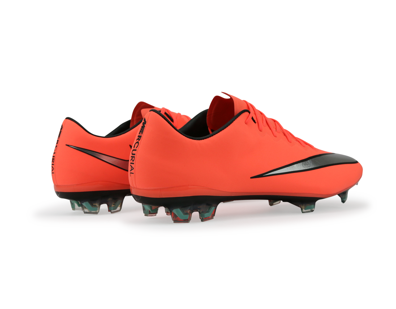 Nike Men's Mercurial Vapor X FG Bright Mango/Metallic Silver/Hyper Turquoise