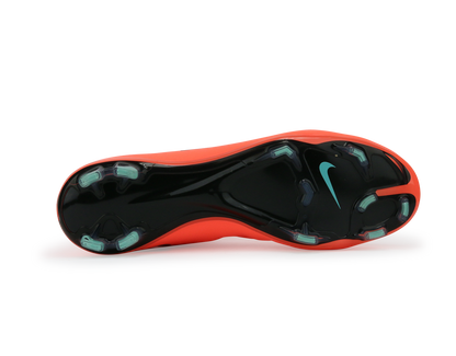Nike Men's Mercurial Vapor X FG Bright Mango/Metallic Silver/Hyper Turquoise