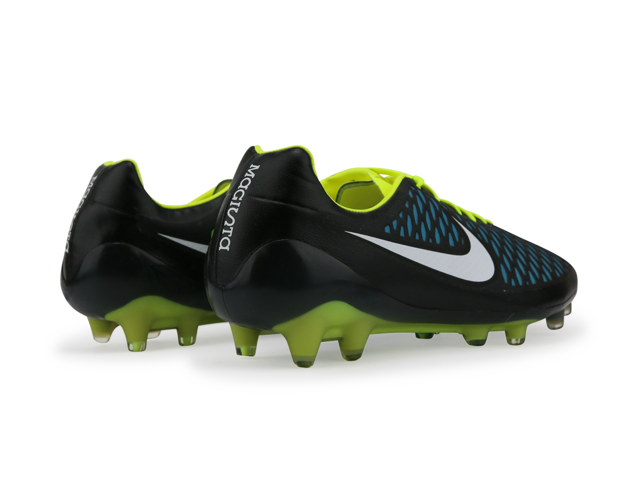 Nike Men's Magista Opus FG Black/Volt/Blue Lagoon
