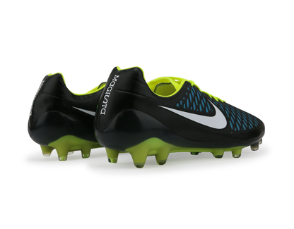 Nike Men's Magista Opus FG Black/Volt/Blue Lagoon