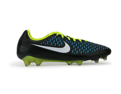 Nike Men's Magista Opus FG Black/Volt/Blue Lagoon