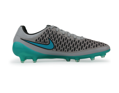 Nike Men's Magista Opus FG Wolf Grey/Black/Turquoise Blue