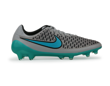 Nike Men's Magista Opus FG Wolf Grey/Black/Turquoise Blue