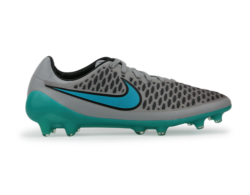 Nike Men's Magista Opus FG Wolf Grey/Black/Turquoise Blue