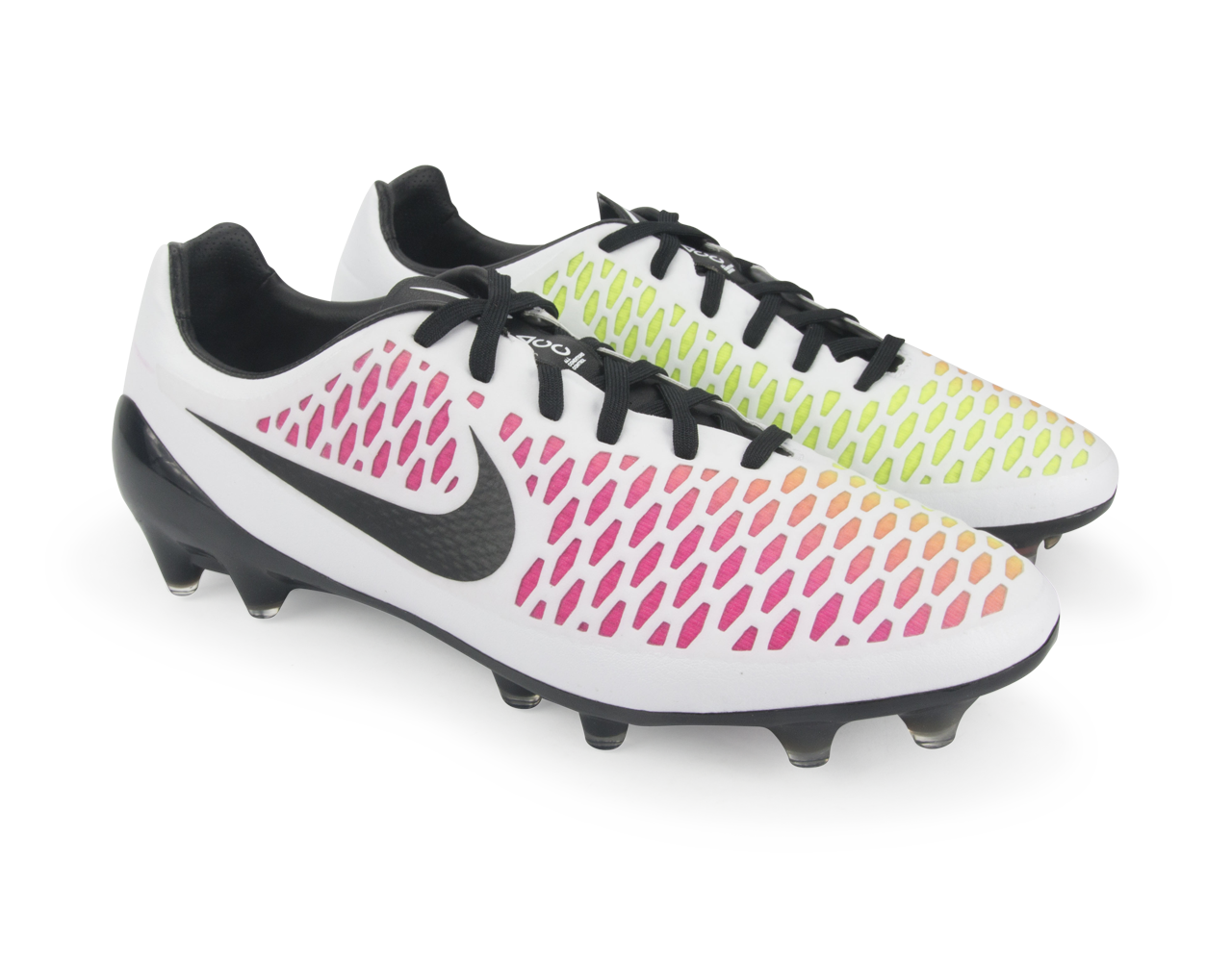 Nike Men's Magista Opus FG White/Black/Pink Blast
