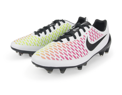 Nike Men's Magista Opus FG White/Black/Pink Blast