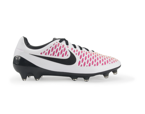 Nike Men's Magista Opus FG White/Black/Pink Blast