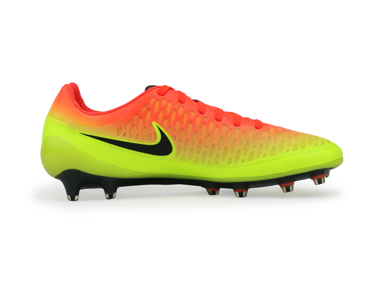 Nike Men's Magista Opus FG Total Crimson/Black Volt/Bright Citrus
