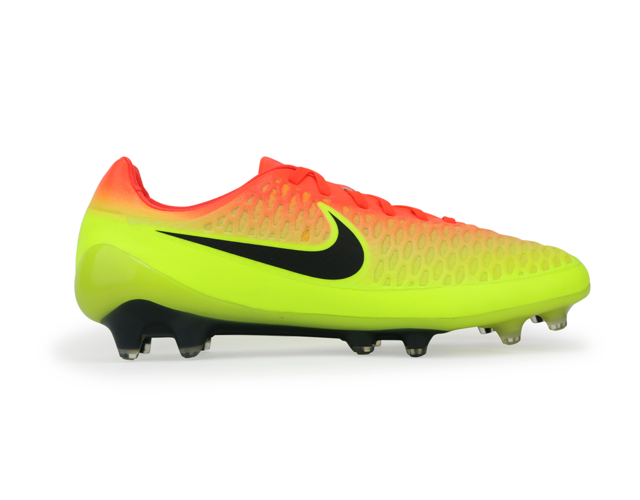 Nike Men's Magista Opus FG Total Crimson/Black Volt/Bright Citrus