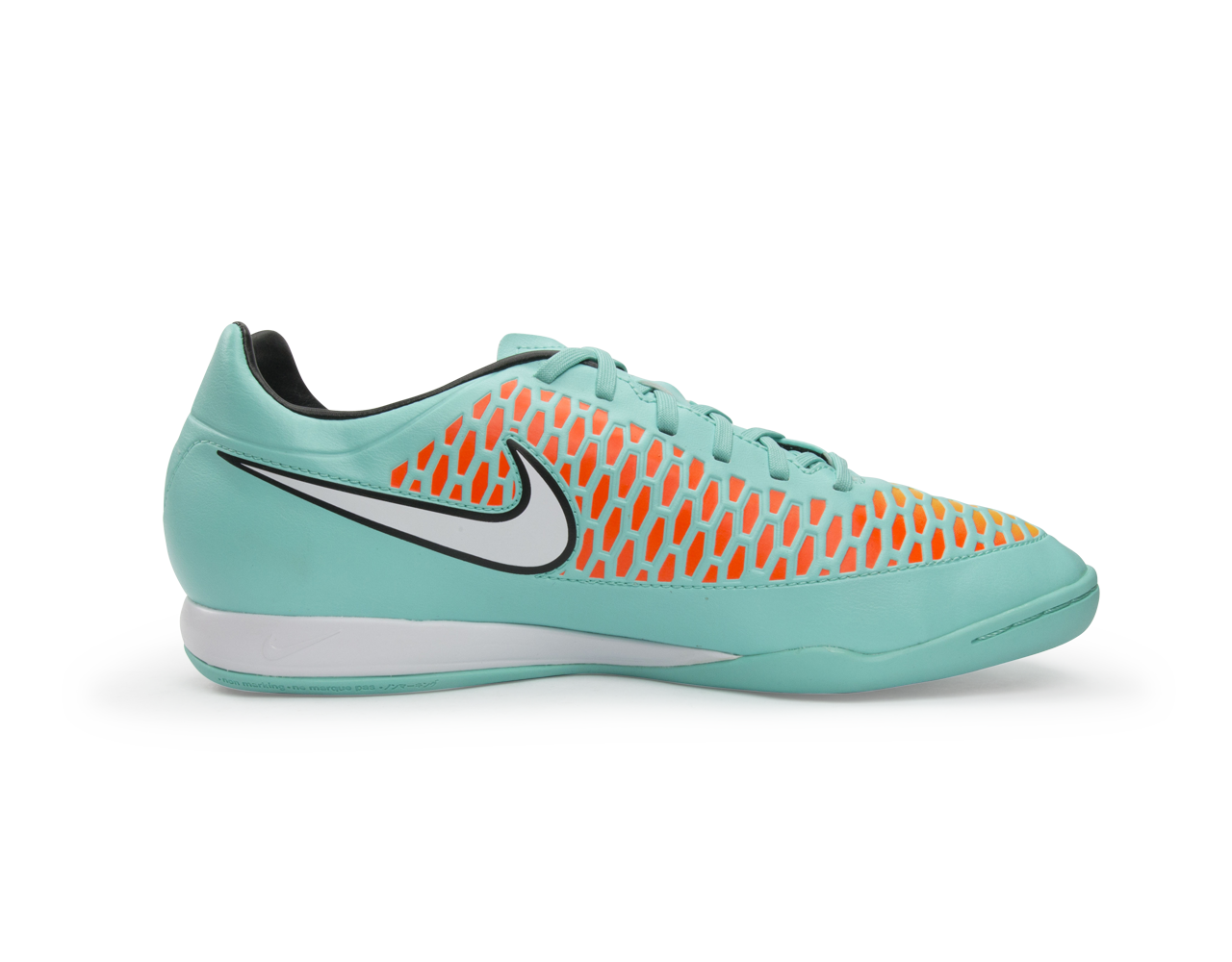Nike Men's Magista Onda Indoor Soccer Shoes Hyper Turquoise/White/Laser Orange
