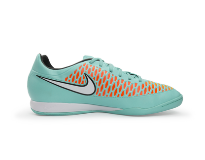 Nike Men's Magista Onda Indoor Soccer Shoes Hyper Turquoise/White/Laser Orange