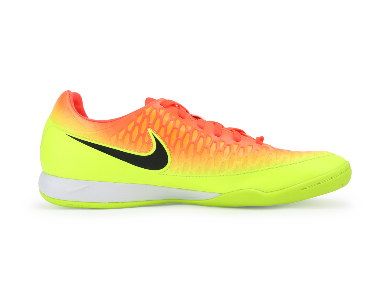 Nike Men's Magista Onda Indoor Soccer Shoes Total Crimson/Black Volt/Bright Citrus