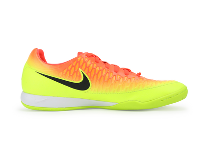 Nike Men's Magista Onda Indoor Soccer Shoes Total Crimson/Black Volt/Bright Citrus