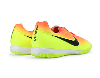 Nike Men's Magista Onda Indoor Soccer Shoes Total Crimson/Black Volt/Bright Citrus