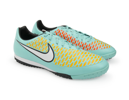 Nike Men's Magista Onda Turf Soccer Shoes Hyper Turquoise/White/Laser Orange