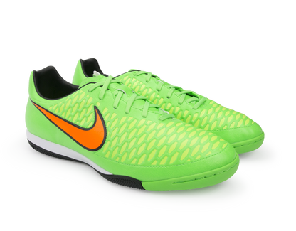 Nike Men's Magista Onda Turf Soccer Shoes Poison Green/Total Orange/Flash Lime