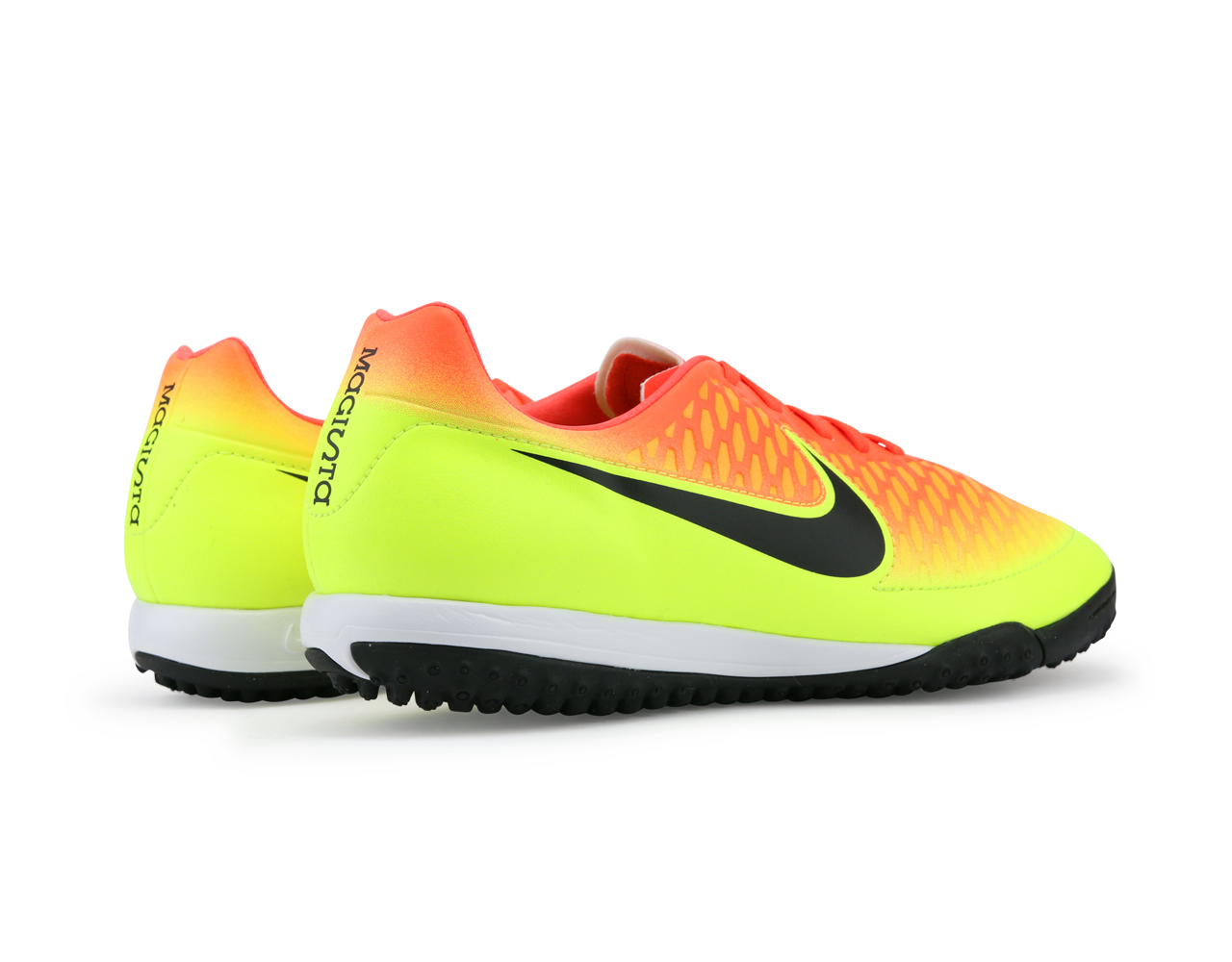 Nike Men's Magista Onda Turf Soccer Shoes Total Crimson/Black Volt/Bright Citrus