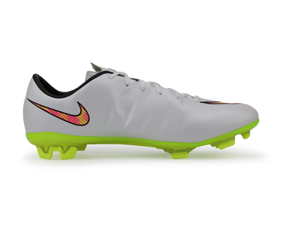 Nike Men's Mercurial Veloce II FG White/Volt/Black
