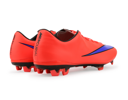 Nike Men's Mercurial Veloce II FG Bright Crimson/Poison Green