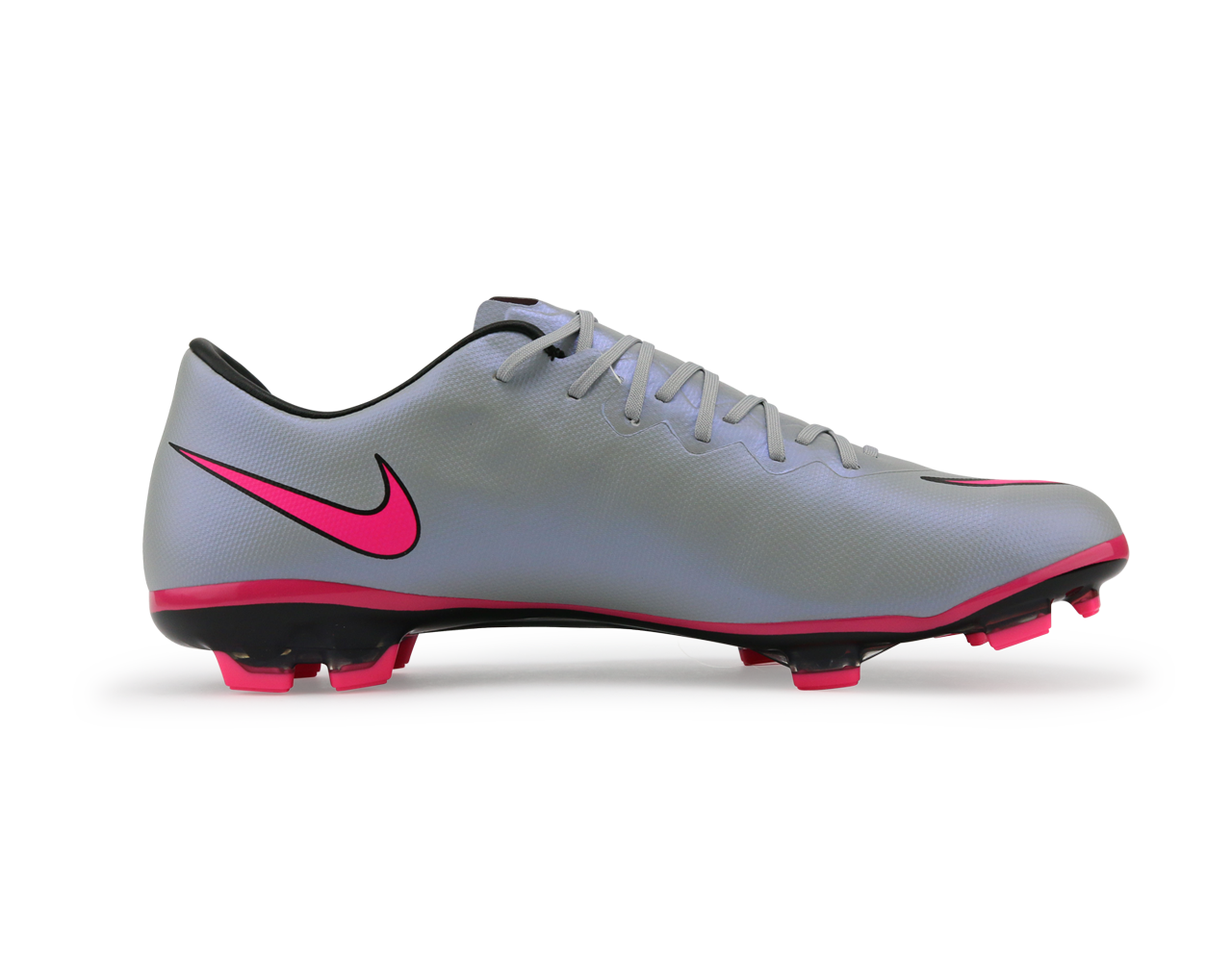 Nike Kids Mercurial Vapor X FG Wolf Grey/Vivid Pink/White