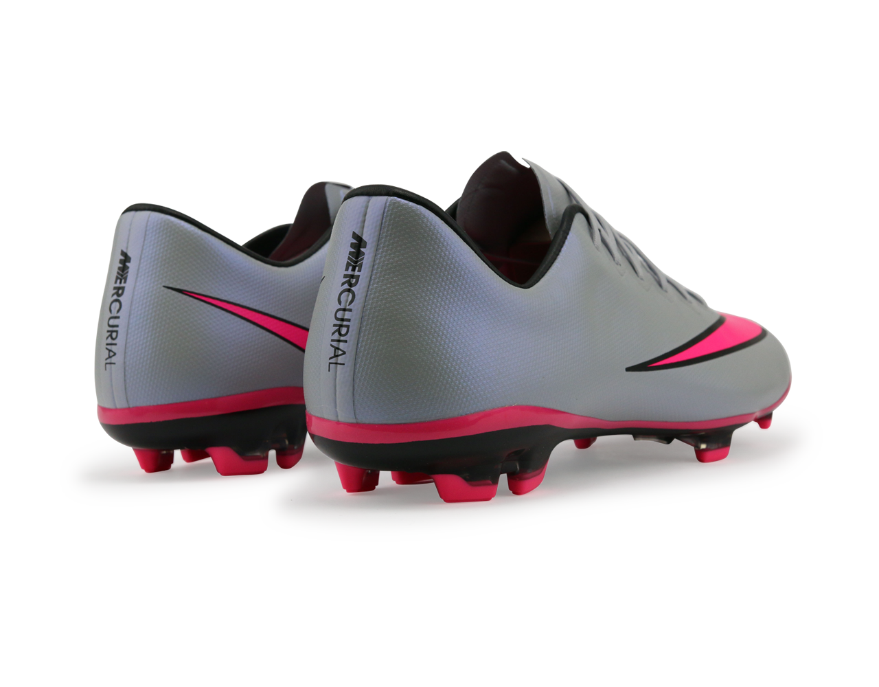 Nike Kids Mercurial Vapor X FG Wolf Grey/Vivid Pink/White