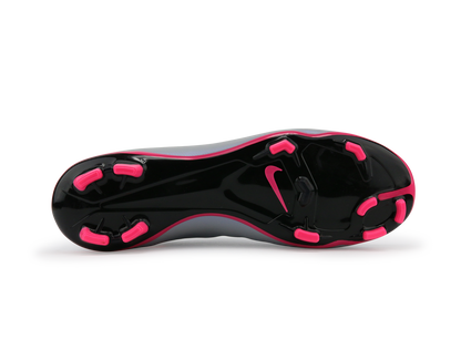 Nike Kids Mercurial Vapor X FG Wolf Grey/Vivid Pink/White