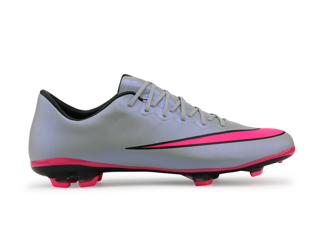 Nike Kids Mercurial Vapor X FG Wolf Grey/Vivid Pink/White