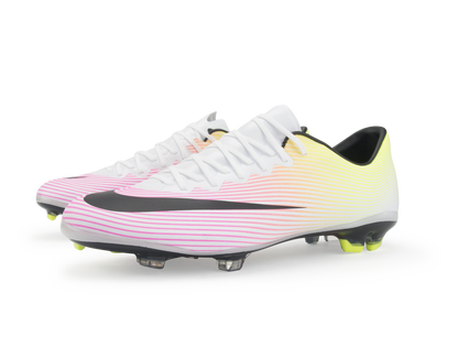 Nike Kids Mercurial Vapor X FG White/Black/Volt/Total Orange