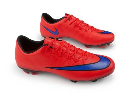 Nike Kids Mercurial Vapor X FG Bright Crimson/Violet/Black